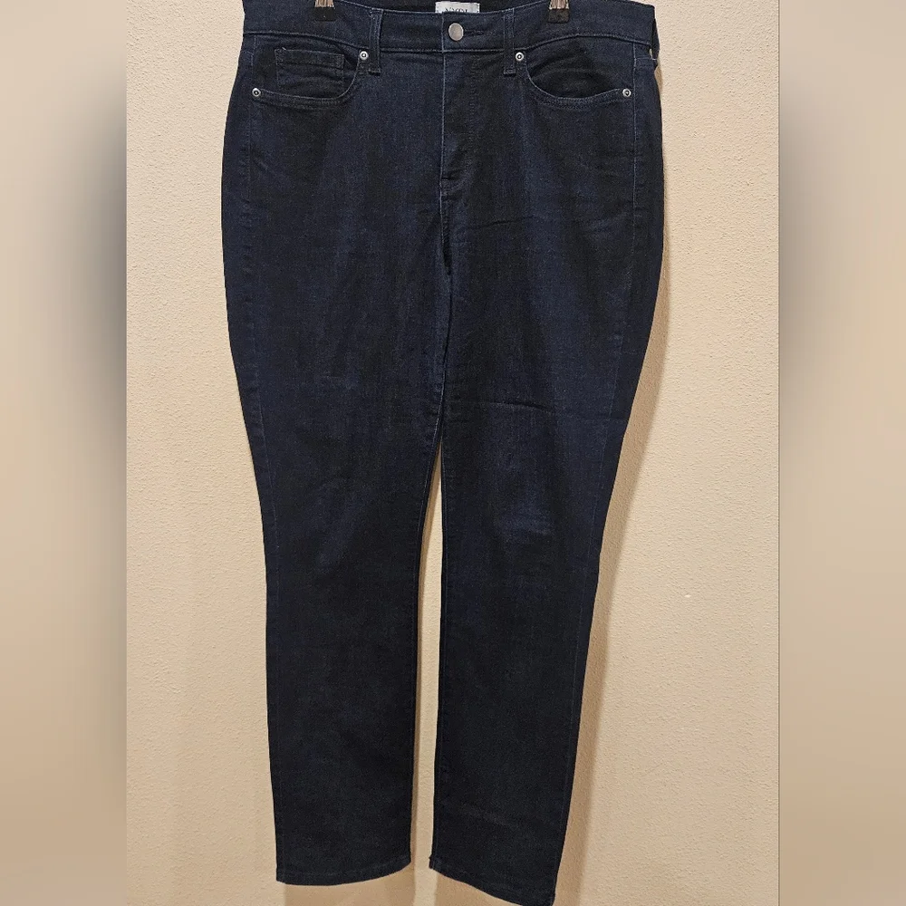 NYDJ Classic Dark Wash Blue Women’s Jeans, Size 12 - Picture 1 of 5
